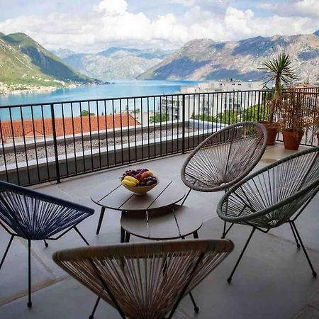 Ferienwohnung Design Flat With Impressive Boka Bay View Kotor Exterior foto