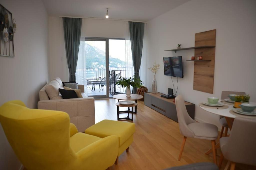 Ferienwohnung Design Flat With Impressive Boka Bay View Kotor Exterior foto
